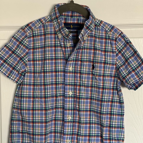 Boys size 6 Gap, Ralph Lauren, and more button down shirts. Eight in total. - Picture 9 of 16